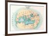 World Map: 500 B.C-null-Framed Giclee Print