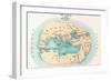 World Map: 500 B.C-null-Framed Giclee Print