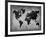 World  Map 8-NaxArt-Framed Art Print