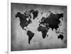 World  Map 8-NaxArt-Framed Art Print