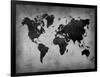 World  Map 8-NaxArt-Framed Art Print