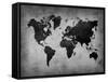 World  Map 8-NaxArt-Framed Stretched Canvas