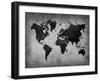 World  Map 8-NaxArt-Framed Art Print