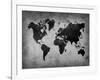 World  Map 8-NaxArt-Framed Art Print