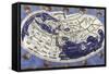 World Map According to Ptolemy's Views-null-Framed Stretched Canvas