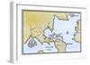 World Map after the Discoveries of Columbus and Balboa-null-Framed Giclee Print