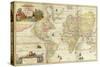 World Map By Gerard Van Keulen-Vintage Lavoie-Stretched Canvas