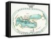 World Map, C1000 B.C-null-Framed Stretched Canvas