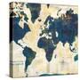 World Map Collage v2-Sue Schlabach-Stretched Canvas