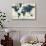 World Map Collage-Sue Schlabach-Art Print displayed on a wall