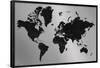 World Map - Contemporary-null-Framed Poster