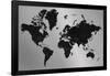 World Map - Contemporary-null-Framed Poster
