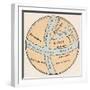 World Map, Crates Mallos-null-Framed Art Print