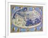 World Map from Cosmographia by Nicolaus Germanus-null-Framed Giclee Print