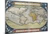 World Map from Theatrum Orbis Terrarum, 1570-null-Mounted Giclee Print