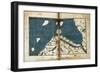 World Map from Treatise of Geography, Circa 1099-1165, Manuscript-null-Framed Giclee Print