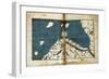 World Map from Treatise of Geography, Circa 1099-1165, Manuscript-null-Framed Giclee Print