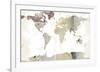 World Map I-null-Framed Art Print