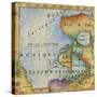 World Map I-Liz Jardine-Stretched Canvas