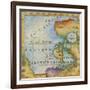 World Map I-Liz Jardine-Framed Art Print