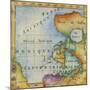 World Map I-Liz Jardine-Mounted Art Print