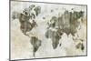 World Map I-Isabelle Z-Mounted Art Print