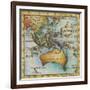 World Map II-Liz Jardine-Framed Art Print