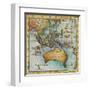 World Map II-Liz Jardine-Framed Art Print