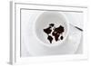 World Map In Coffee Cup-zurijeta-Framed Art Print