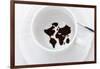 World Map In Coffee Cup-zurijeta-Framed Art Print