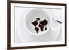 World Map In Coffee Cup-zurijeta-Framed Art Print