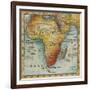 World Map IV-Liz Jardine-Framed Art Print