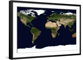 World Map, June 2004-null-Framed Photographic Print