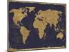 World Map - Luxe-Paul Duncan-Mounted Giclee Print