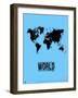 World Map Poster-NaxArt-Framed Art Print