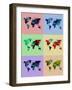 World Map Poster-NaxArt-Framed Art Print