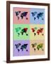 World Map Poster-NaxArt-Framed Art Print