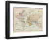 World Map Showing the European Colonies-F.s. Weller-Framed Photographic Print