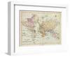World Map Showing the European Colonies-F.s. Weller-Framed Photographic Print