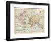 World Map Showing the European Colonies-F.s. Weller-Framed Art Print