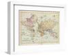 World Map Showing the European Colonies-F.s. Weller-Framed Art Print