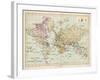 World Map Showing the European Colonies-F.s. Weller-Framed Art Print