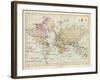 World Map Showing the European Colonies-F.s. Weller-Framed Art Print