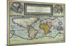 World Map, Totus Orbis Cogniti Universalis-Gerard De Jode-Mounted Giclee Print