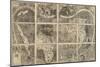 World Map Universalis Cosmographia, 1507-Martin Waldseemüller-Mounted Giclee Print