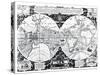 World Map; Vera Totius Expeditionis Nauticae-null-Stretched Canvas