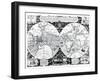 World Map; Vera Totius Expeditionis Nauticae-null-Framed Giclee Print
