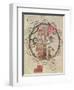 World Map with Jerusalem in the Centre, from "Chroniques de St. Denis", circa 1275-null-Framed Giclee Print