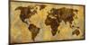 World Map-Paul Duncan-Mounted Giclee Print