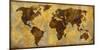 World Map-Paul Duncan-Mounted Giclee Print